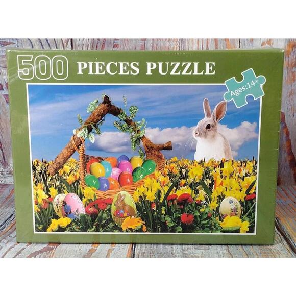 Other - 500 Pieces Easter Bunny‎ Puzzle